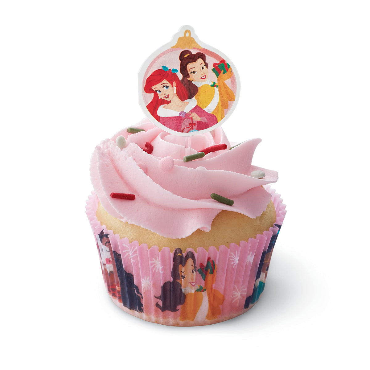 Wilton Disney Princess Christmas Cupcake Decorating Kit – 24 Cupcakes