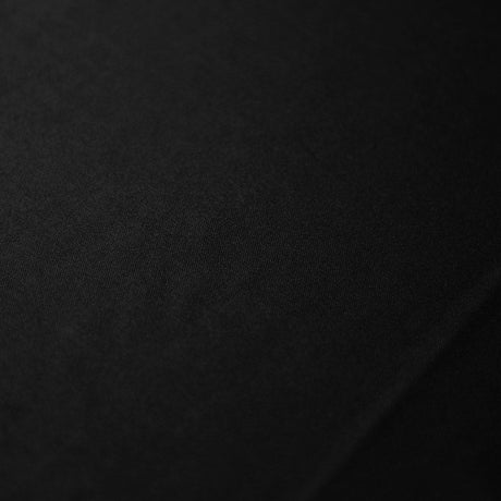 Cire Basics Polyester Fabric - Black/White, Solid Wet Look Glossy, 58" Width (1 Yard)