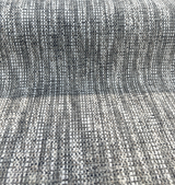 Lucky One Chenille Tweed Upholstery Fabric - Fog Gray/Off White Mix, 55" Width (1 Yard)