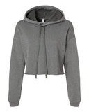 Image 1: Women's Crop Fleece Hoodie SweatshirtImage 2: Soft cropped fleece hoodie designImage 3: Trendy women's fashion hoodieImage 4: Blank crop hoodie for printingImage 5: Comfortable fleece casual wearImage 6: Modern cropped sweatshirt style