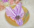 Satin Dinner Napkins 20x20 Lavender