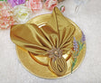 Satin Dinner Napkin Sample 20x20 Antique Gold