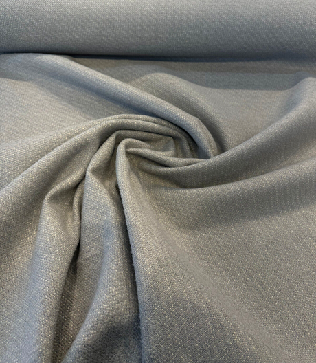 Sunbrella Chenille Outdoor Upholstery Fabric - Gray Gunmetal Tweed, 54" Width (1 Yard)