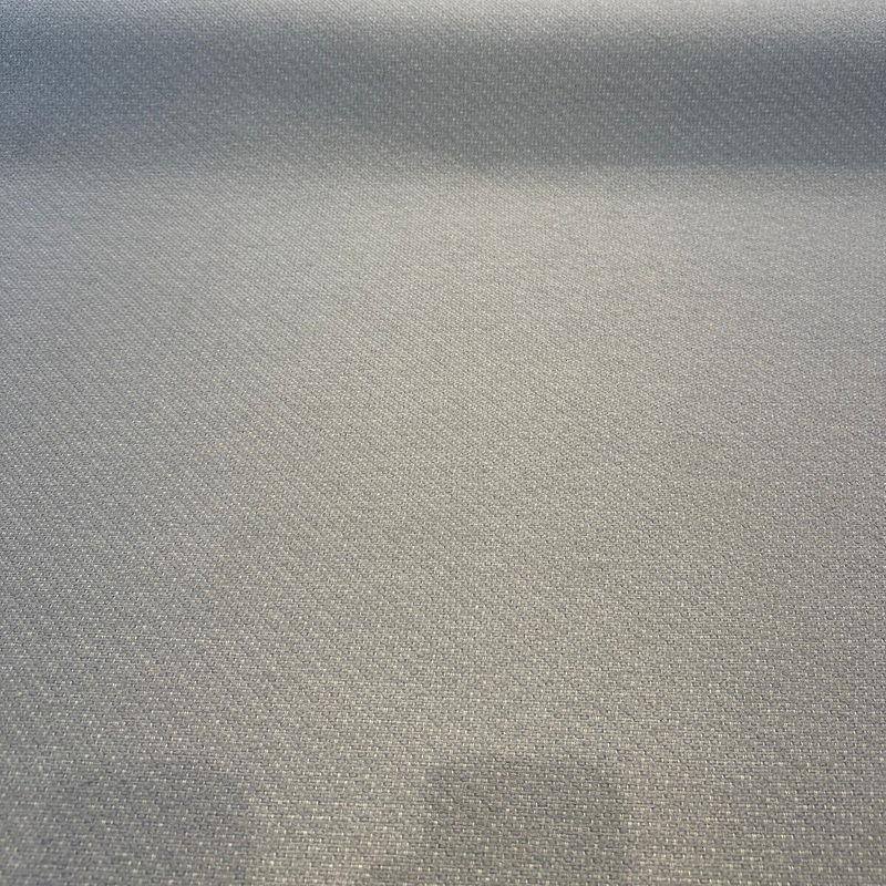 Sunbrella Chenille Outdoor Upholstery Fabric - Gray Gunmetal Tweed, 54" Width (1 Yard)