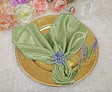 Satin Dinner Napkins 20x20 Sage Green