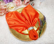 Satin Dinner Napkin 20x20 Orange