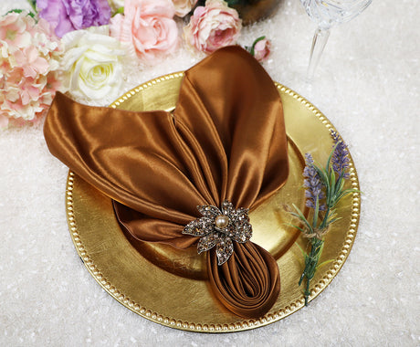 Luxury Satin Napkins for Stylish Dining