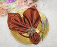 Satin Dinner Napkin Sample 20x20 Cognac