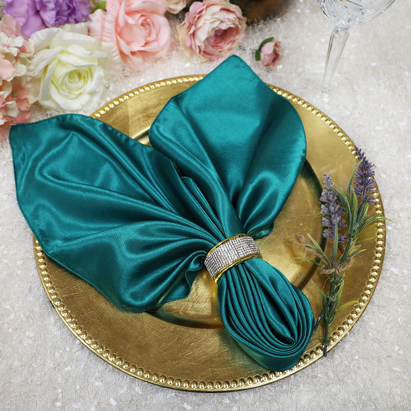Satin Dinner Napkin 20x20 Oasis