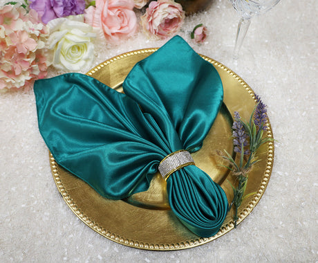Luxury Satin Napkins for Stylish Dining