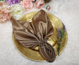 Satin Dinner Napkins 20x20 Latte/Taupe