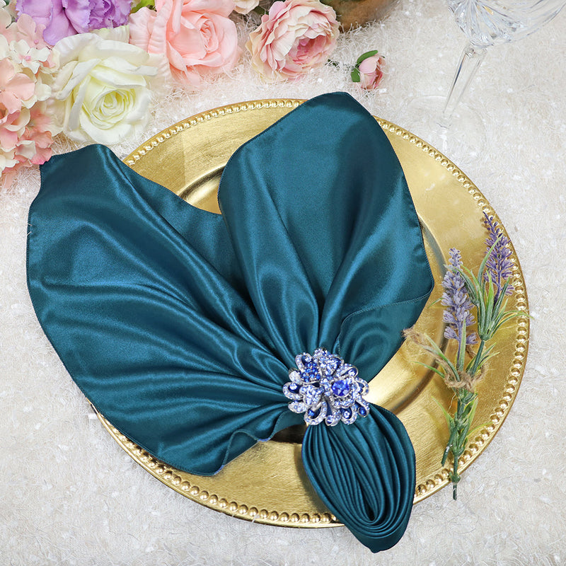 Satin Dinner Napkins 20x20 Serene