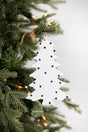 6” Wood Tree Christmas Ornament