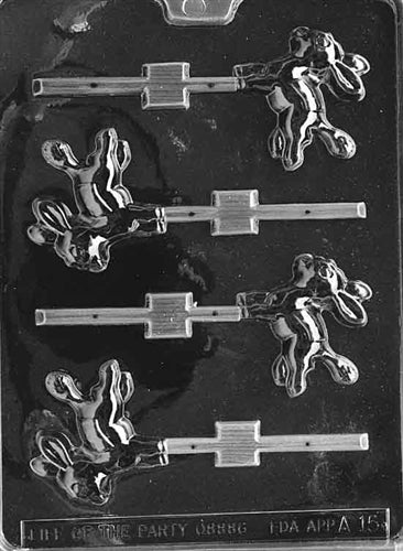 Donkey Lolly Chocolate Mold - LPA015