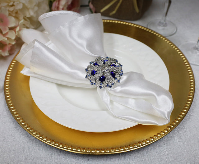 Heavy Duty Satin Napkins 20x20 White
