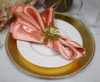 Heavy Duty Satin Dinner Napkins 20x20 Rose Pink