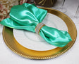 Heavy Duty Satin Dinner Napkins 20x20 Tiff Blue/Aqua Blue