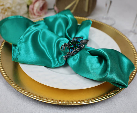 Luxury Heavy Duty Satin Napkins for Stylish Dining