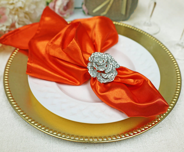 Heavy Duty Satin Dinner Napkin Sample