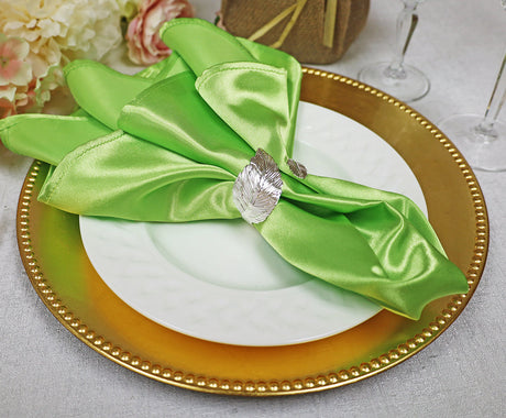Luxury Heavy Duty Satin Napkins for Stylish Dining