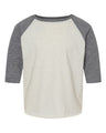 Toddler Baseball Fine Jersey Three-Quarter Sleeve Tee