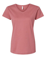 LAT Women's Fine Jersey V-Neck Tee