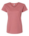 LAT Women's Fine Jersey V-Neck Tee
