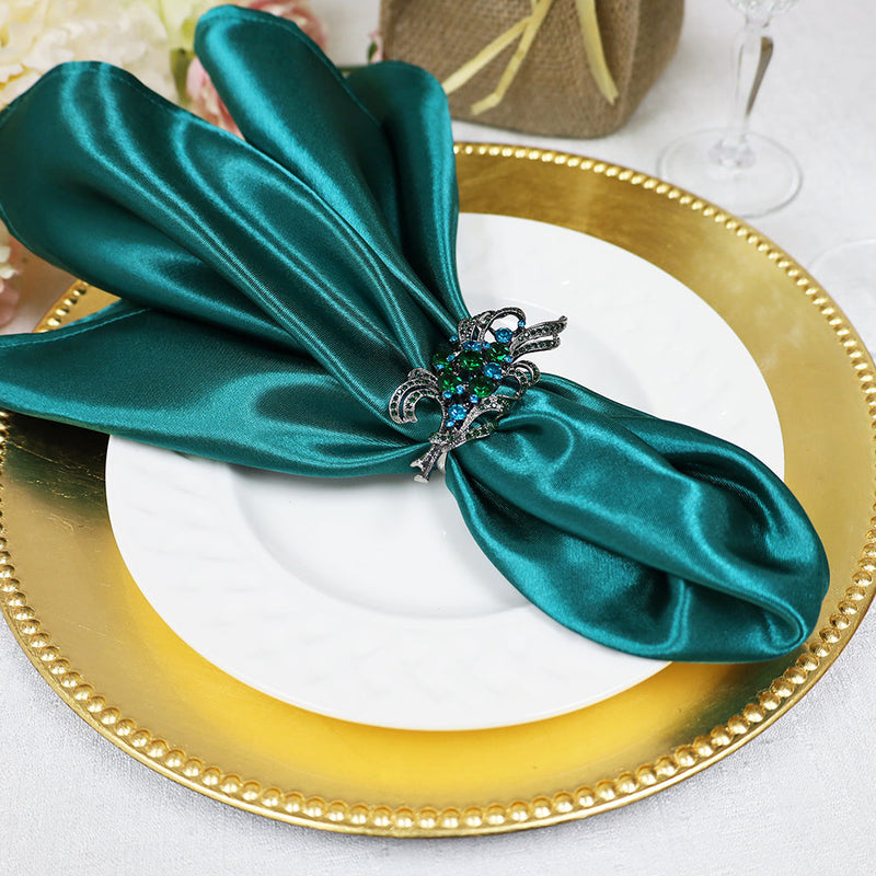 Heavy Duty Satin Dinner Napkins 20x20 Oasis