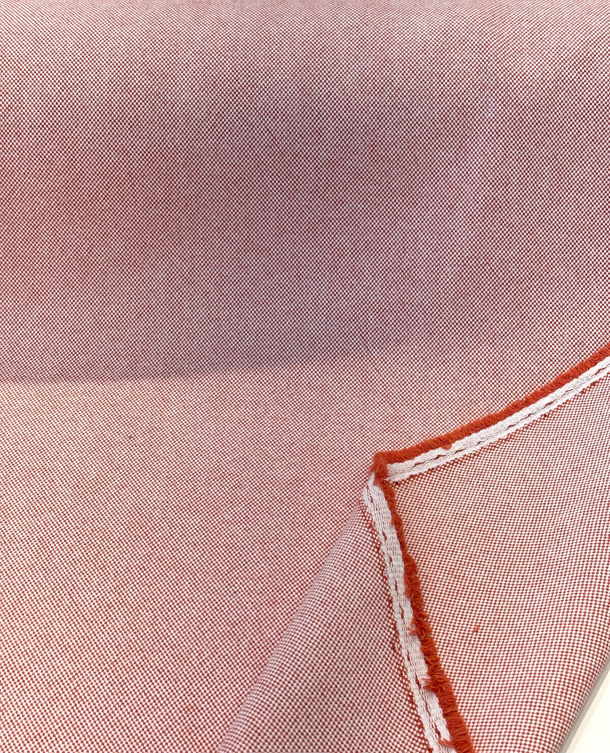 Sunbrella Tella Two Guava Acrylic Fabric - Guava Warm Pink Chenille, Railroaded, Solid & Variegated, 54" Width (1 Yard)