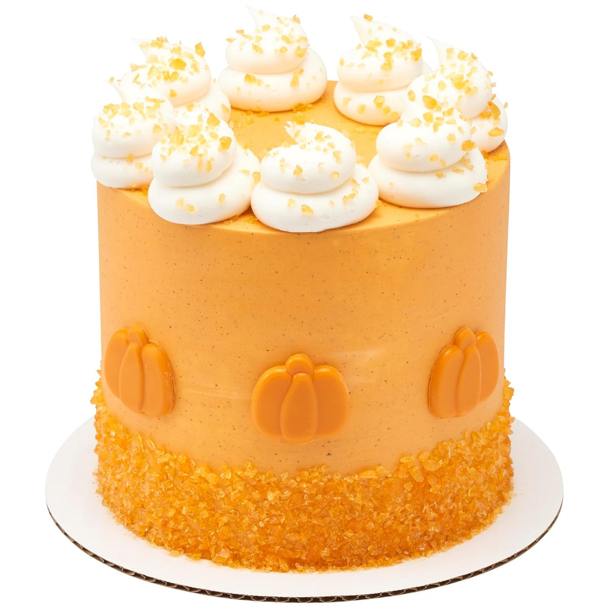 Pumpkin Spice Crushed Candy Bits, Sugar Decorations For Cakes, Toppings, Cupcakes, and Drinks, Pumpkin Spice 16oz Pack