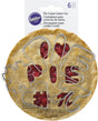 Wilton I Heart Pie Crust Cutters Set Pie 7 piece Pkg-Autumn