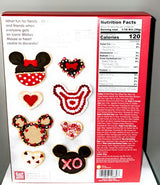 Wilton MICKEY HEAD N HEART Pre-baked ready to decorate COOKIE KIT