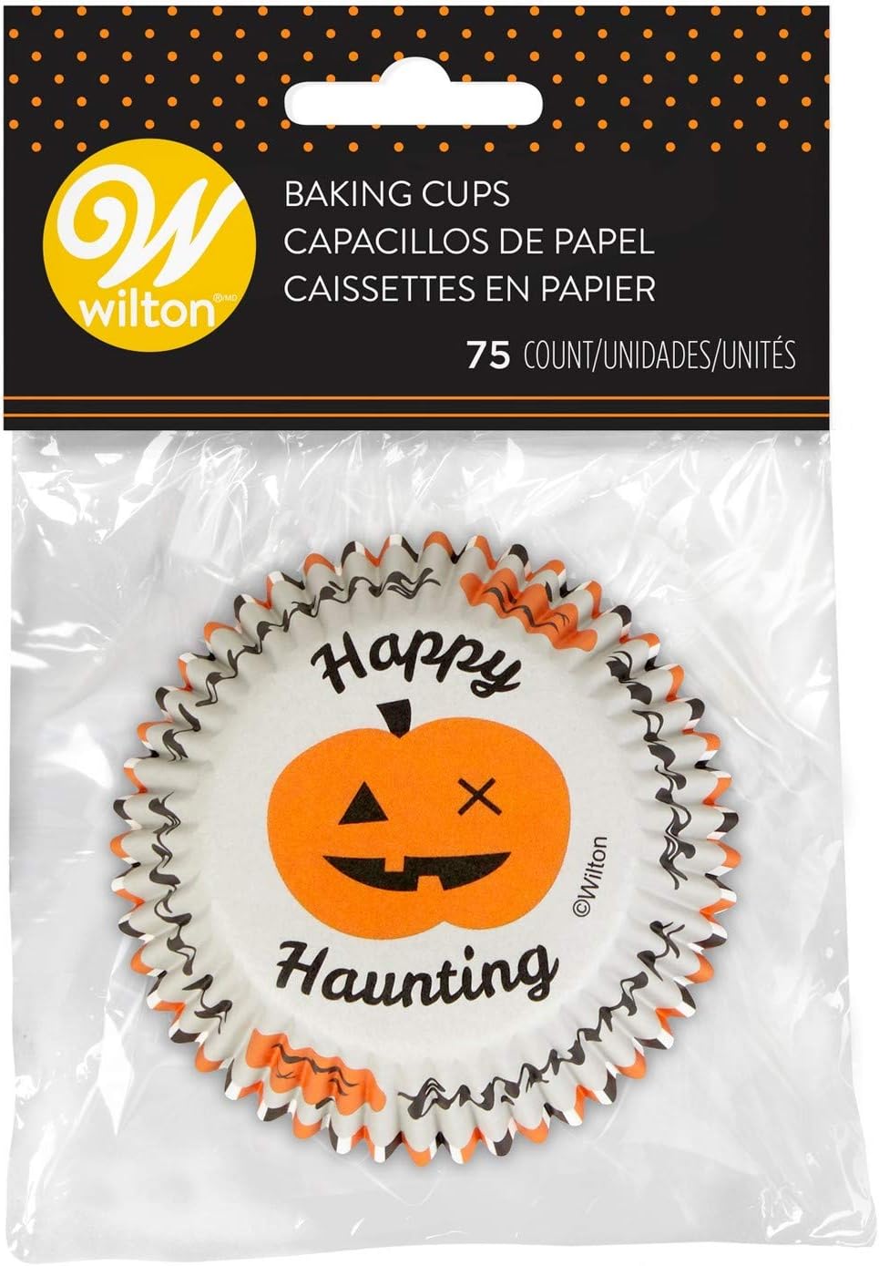 Wilton Happy Haunting Cupcake Baking Cups 75/Pkg