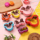 Cookie Cutter Set – 7 Pcs Head Glove Shoe Bows Shapes Food Grade for Kids