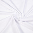 Cotton Spandex Jersey Knit Fabric White 12oz