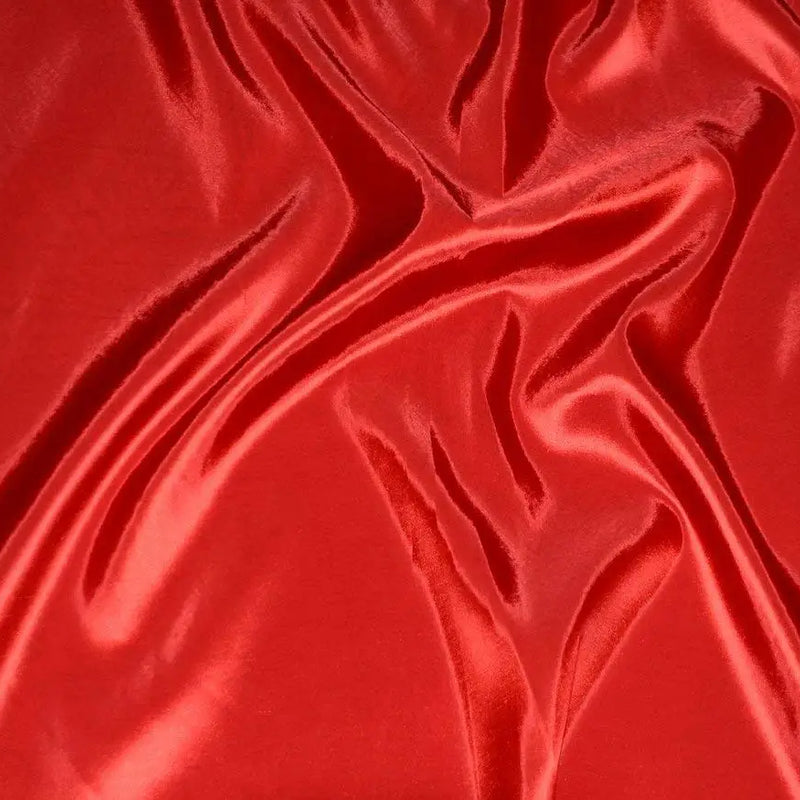 Red Taffeta Solid Fabric