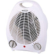 Brentwood Portable Electric Space Heater Fan White