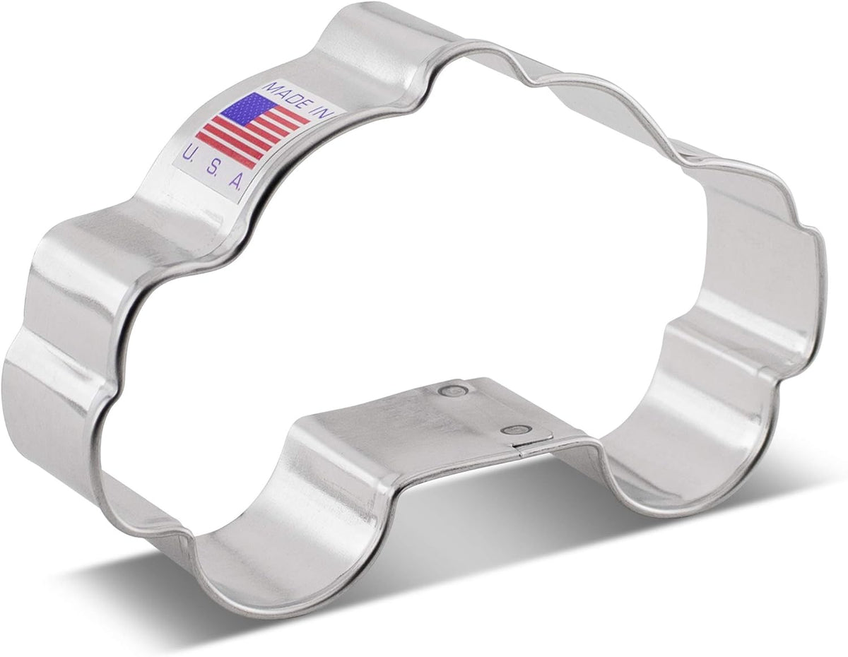 Ann Clark Police Car Cookie Cutter, 3.75" First Responder Emergency