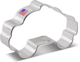 Ann Clark Police Car Cookie Cutter, 3.75" First Responder Emergency