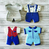 Ann Clark Baby Romper Cookie Cutter, 3.5"