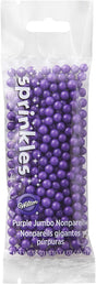 Wilton Purple Jumbo Nonpareils Sprinkles Pouch – 1.4 oz.