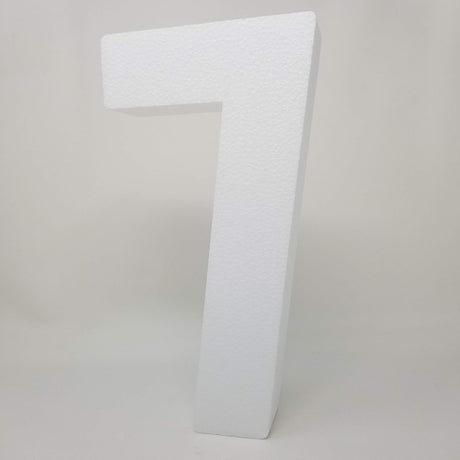 Foam Numbers and Shapes - 6", 12" and 24" Tall