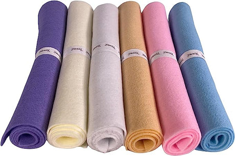 Acrylic Felt Rolls 12 x 18 Pastel Lovers