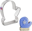 Ann Clark Winter Mitten Cookie Cutter 5 x 4.25 x 1 in.