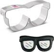 Ann Clark Glasses Sunglasses Cookie Cutter 3.75"