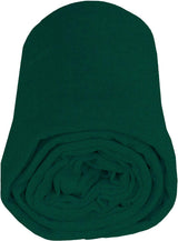 Polyester Spandex Knit Fabric Hunter Green DTY Double Brushed