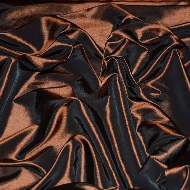 Brown Taffeta Solid Fabric