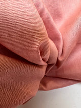 Pink Viscose Elastane Plain Woven