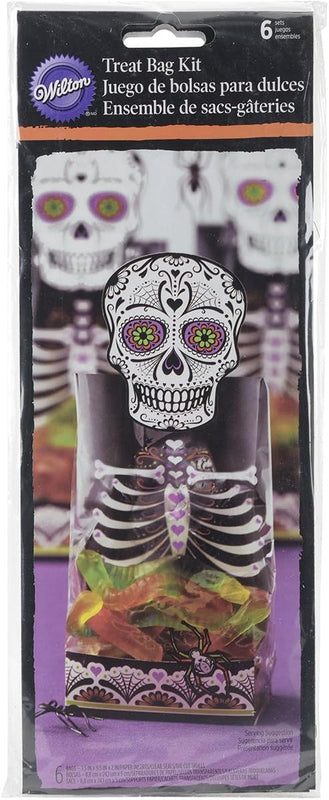 Wilton Deadly Soiree Skeleton Bag Kit Halloween gift