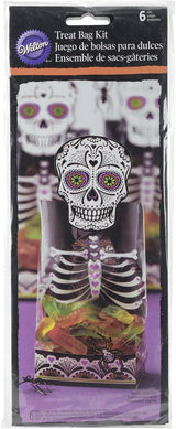 Wilton Deadly Soiree Skeleton Bag Kit Halloween gift